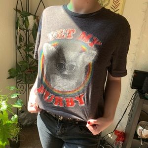 “Pet My Furby” Vintage 90s Graphic T